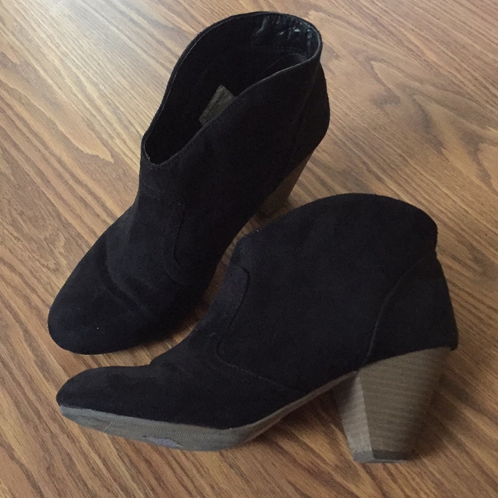 Black booties